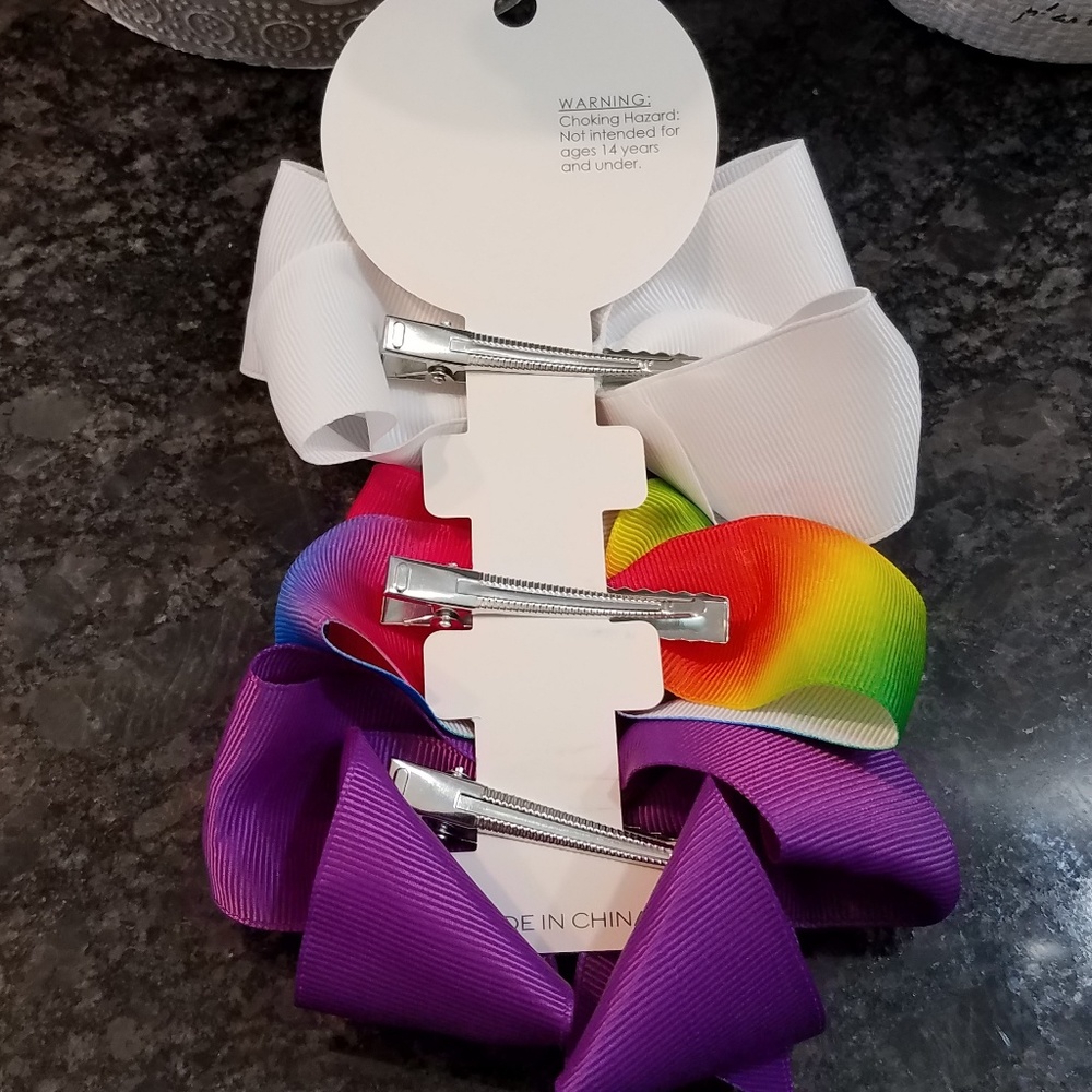 🆕️3pc Multi Bow Set - Picture 2 of 2
